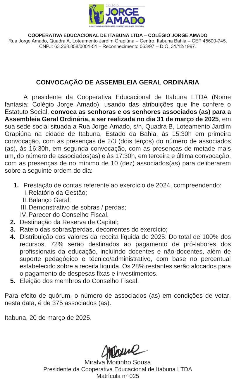 colegio jorge amado